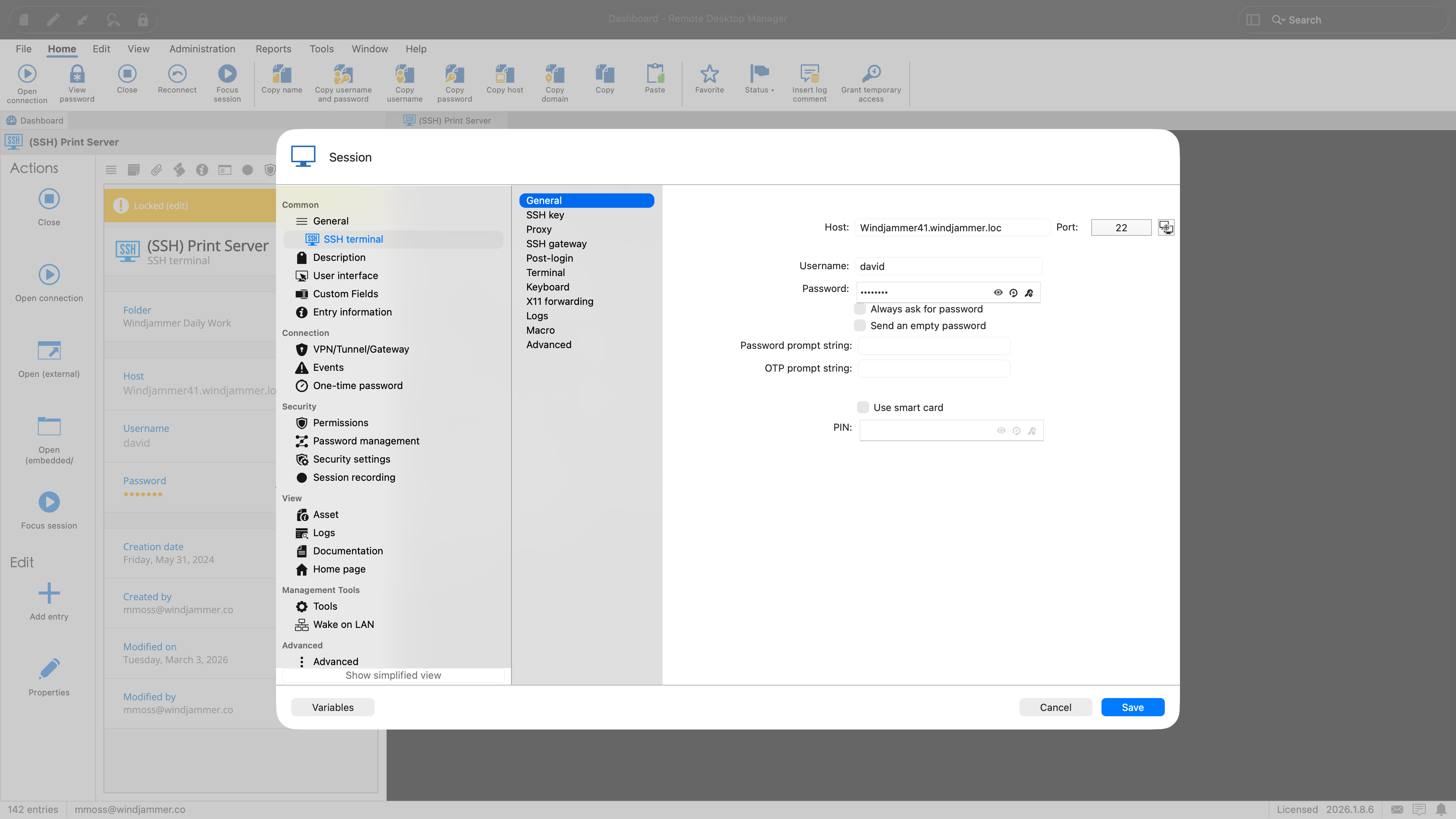 Configure entries to fit any environment
